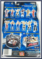 Chris Benoit from WWE Ruthless Aggression - Series 12.5 manufactured by Jakks Pacific [Back]