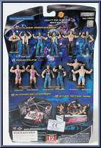 Chris Jericho from WWE Ruthless Aggression - Series  7 manufactured by Jakks Pacific [Back]