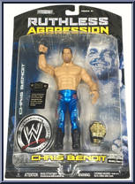 Chris Benoit from WWE Ruthless Aggression - Series 26 manufactured by Jakks Pacific [Front]