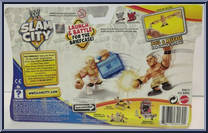 John Cena vs. Dolph Ziggler from WWE Slam City - 2-Packs manufactured by Mattel [Back]