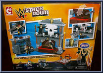 Destruction Dungeon Playset from WWE Stack Down - Basic Series manufactured by Bridge Direct [Back]