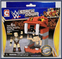 Randy Orton’s Viper Pit from WWE Stack Down - Basic Series manufactured by Bridge Direct [Front]