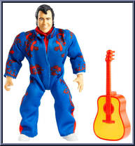 Honky Tonk Man from WWE Superstars - Series  1 manufactured by Mattel [Loose]