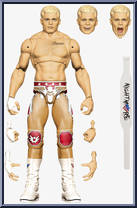 Cody Rhodes (Mattel Creations) from WWE Ultimate Edition - Exclusives manufactured by Mattel [Loose]