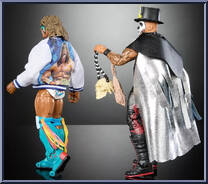 Greatest Grudges -92 (Papa Shango & Ultimate Warrior) from WWE Ultimate Edition - Exclusives manufactured by Mattel [Loose]