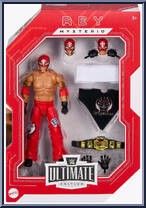 Rey Mysterio (Red) from WWE Ultimate Edition - Fan Takeover manufactured by Mattel [Front]