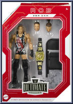 Rob van Dam from WWE Ultimate Edition - Exclusives manufactured by Mattel [Front]