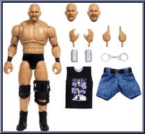Stone Cold Steve Austin from WWE Ultimate Edition - Exclusives manufactured by Mattel [Loose]