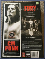 CM Punk from WWE Unmatched Fury - Series 15 manufactured by Jakks Pacific [Back]