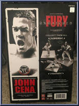 John Cena (Blue Pants) from WWE Unmatched Fury - Series 14 manufactured by Jakks Pacific [Back]