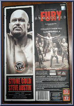 Stone Cold Steve Austin from WWE Unmatched Fury - Series  5 manufactured by Jakks Pacific [Back]