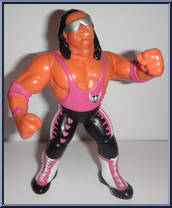 Bret Hart (Pink Shirt) from WWF - Series  8 manufactured by Hasbro [Loose]
