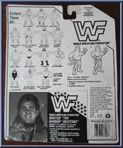 Brutus "The Barber" Beefcake from WWF - Series  3 manufactured by Hasbro [Back]