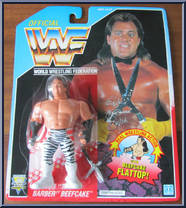 Brutus "The Barber" Beefcake from WWF - Series  3 manufactured by Hasbro [Front]