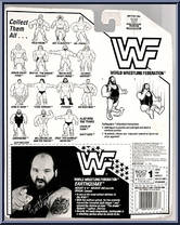 Earthquake from WWF - Series  3 manufactured by Hasbro [Back]