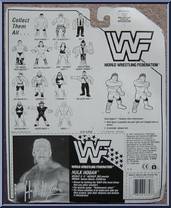 Hulk Hogan from WWF - Series  5 manufactured by Hasbro [Back]