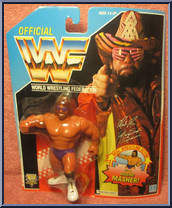 Macho Man from WWF - Series  3 manufactured by Hasbro [Front]