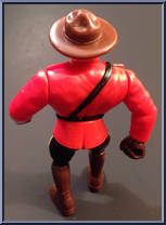 Mountie from WWF - Series  5 manufactured by Hasbro [Loose]