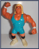 Mr. Perfect (Blue Tights) from WWF - Series  8 manufactured by Hasbro [Loose]
