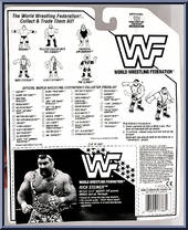 Rick Steiner from WWF - Series  9 manufactured by Hasbro [Back]