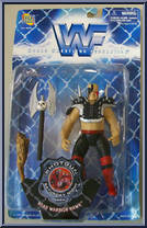 Hawk from WWF - Shotgun Saturday Night - Series 1 manufactured by Jakks Pacific [Front]