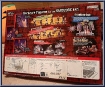 Inferno Match from WWF - Minis manufactured by Jakks Pacific [Back]