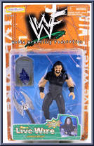 Undertaker from WWF - Live Wire - Series 1 manufactured by Jakks Pacific [Front]