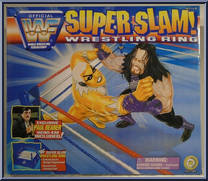 Super Slam! Wrestling Ring (with Paul Bearer) from WWF - Rings manufactured by Just Toys [Front]
