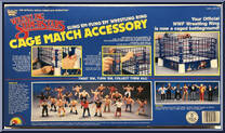 Cage Match Accessory from WWF - Accessories manufactured by LJN [Back]