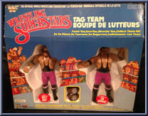 Hart Foundation from WWF - Tag Team manufactured by LJN [Front]