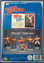 Jimmy Snuka from WWF - Series 1 manufactured by LJN [Back]
