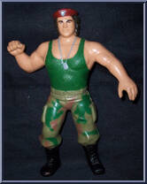 Corporal Kirchner from WWF - Series 3 manufactured by LJN [Loose]