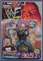 Stone Cold Steve Austin from WWF Maximum Sweat - Series 2 manufactured by Jakks Pacific [Front]