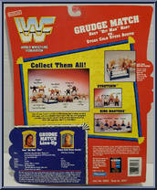 Bret "Hitman" Hart vs. Stone Cold Steve Austin from WWF - Grudge Match manufactured by Playmates [Back]