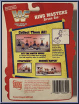 Sycho Sid from WWF - Ring Masters - Mini manufactured by Playmates [Back]