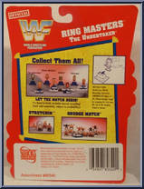 Undertaker from WWF - Ring Masters - Mini manufactured by Playmates [Back]