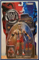 Kurt Angle from WWF R3 - Unchained Fury 3 manufactured by Jakks Pacific [Front]