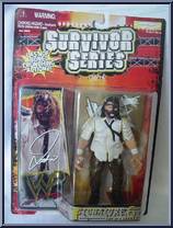 Mankind from WWF Signature - Series 6 - Survivor Series manufactured by Jakks Pacific [Front]