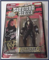 Undertaker from WWF Signature - Series 6 - Survivor Series manufactured by Jakks Pacific [Front]