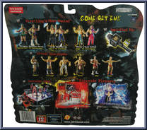 Edge / Chris Jericho from WWF Titan Tron Live - Wrestling's Most Wanted manufactured by Jakks Pacific [Back]