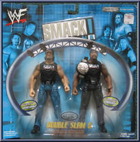 Bradshaw / Faarooq from WWF Titan Tron Live - Double Slam - Series 5 manufactured by Jakks Pacific [Front]