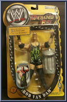 Rob Van Dam from WWF Titan Tron Live - Unchained Fury - Yellow manufactured by Jakks Pacific [Front]