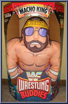 Macho King Randy Savage from WWF Wrestling Buddies - Series 1 manufactured by Tonka [Front]