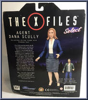 Agent Dana Scully from X-Files - Basic Series manufactured by Diamond Select [Back]