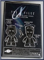 Langly from X-Files - Blind Boxed - The Truth is Out There manufactured by Titan Merchandise [Back]