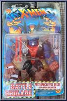 Post Apocalypse Beast (Black & Red Outfit) from X-Men - Battle Brigade manufactured by Toy Biz [Front]