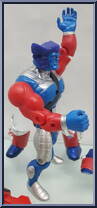 Beast (Heavy Metal) from X-Men - Mutant Armor manufactured by Toy Biz [Loose]