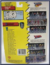Colossus (Red Boots) from X-Men - Series 3 manufactured by Toy Biz [Back]
