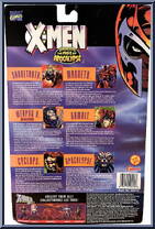 Cyclops from X-Men - Age of Apocalypse manufactured by Toy Biz [Back]