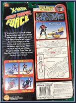Cyclops from X-Men - Battle Blasters manufactured by Toy Biz [Back]